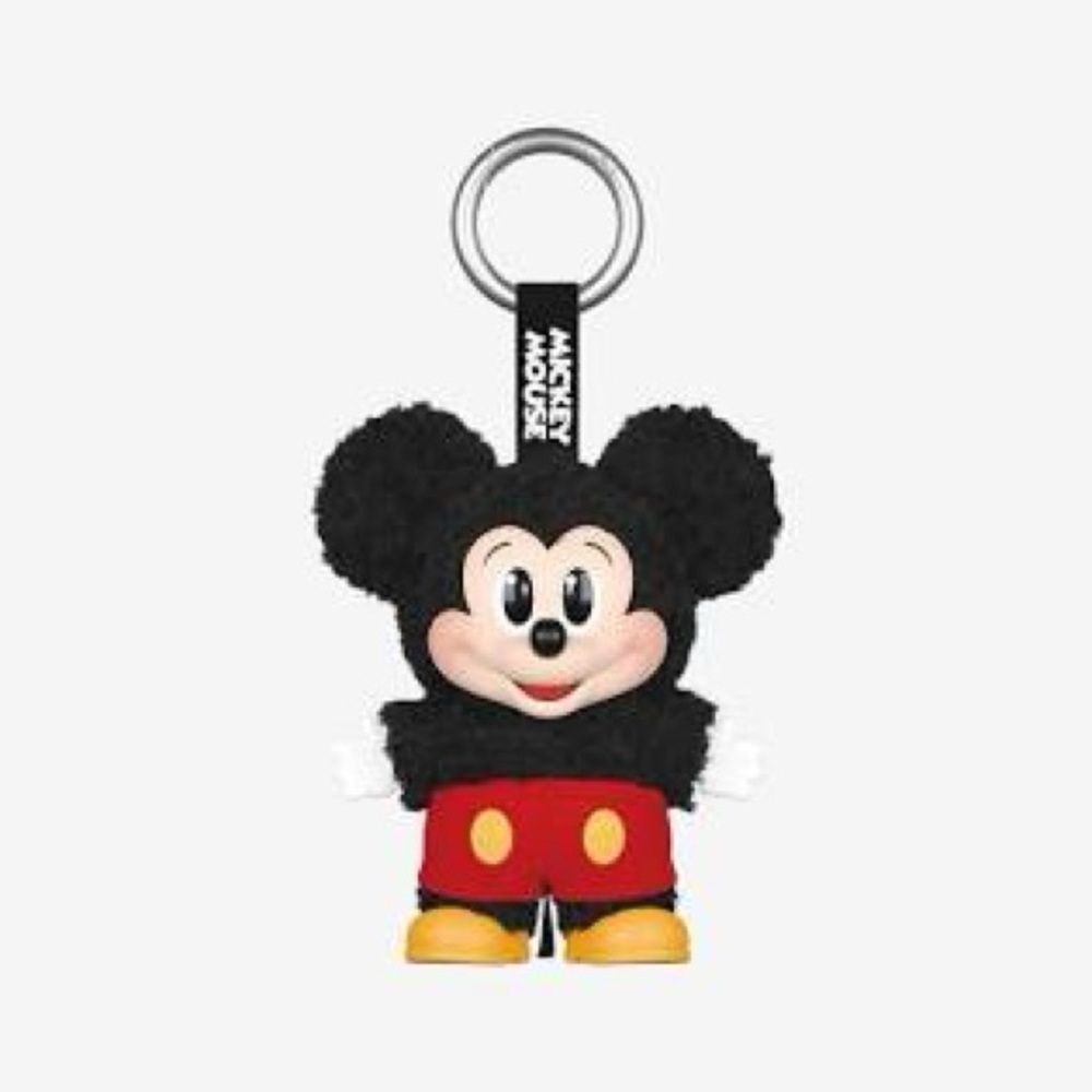 Mickey Family Cute Together Keychain-Mickey